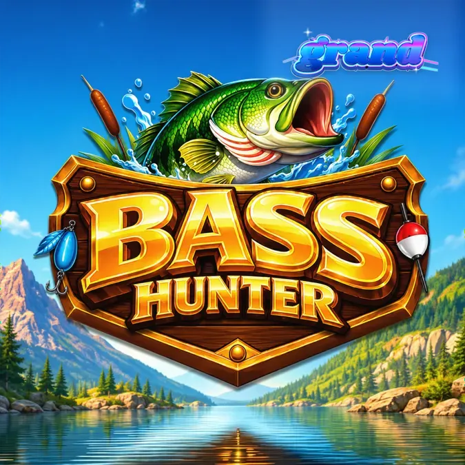 Bass Hunter মোবাইল স্লট গেমের ইন্টারফেস